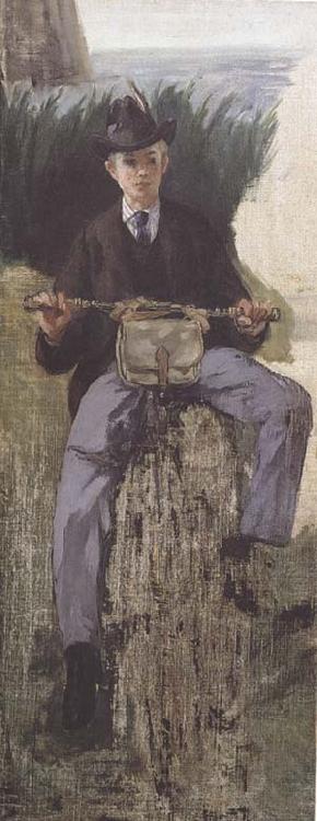 Edouard Manet Le Velocipede (mk40) Spain oil painting art